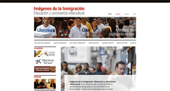 Desktop Screenshot of imagenesdeinmigracion.org